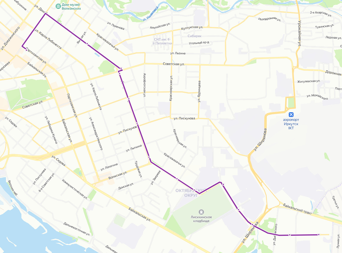 Маршрут 5 схема