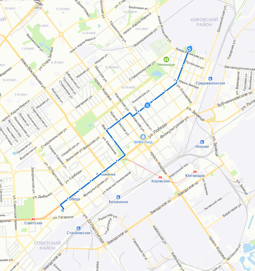 Самара сочи авто маршрут