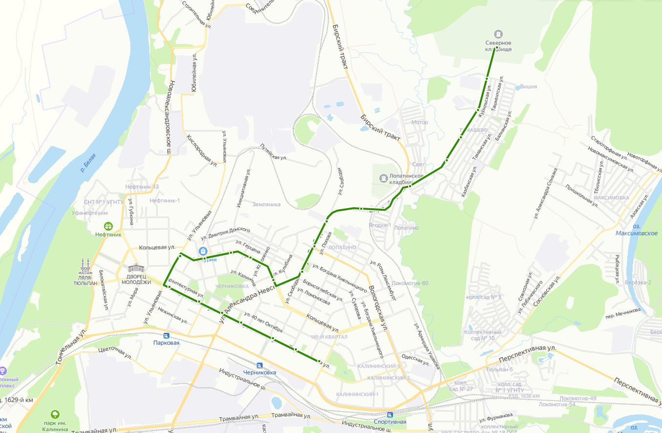 Автоваз уфа остановка